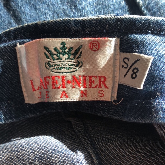 Vintage jean skirt - Picture 6 of 6